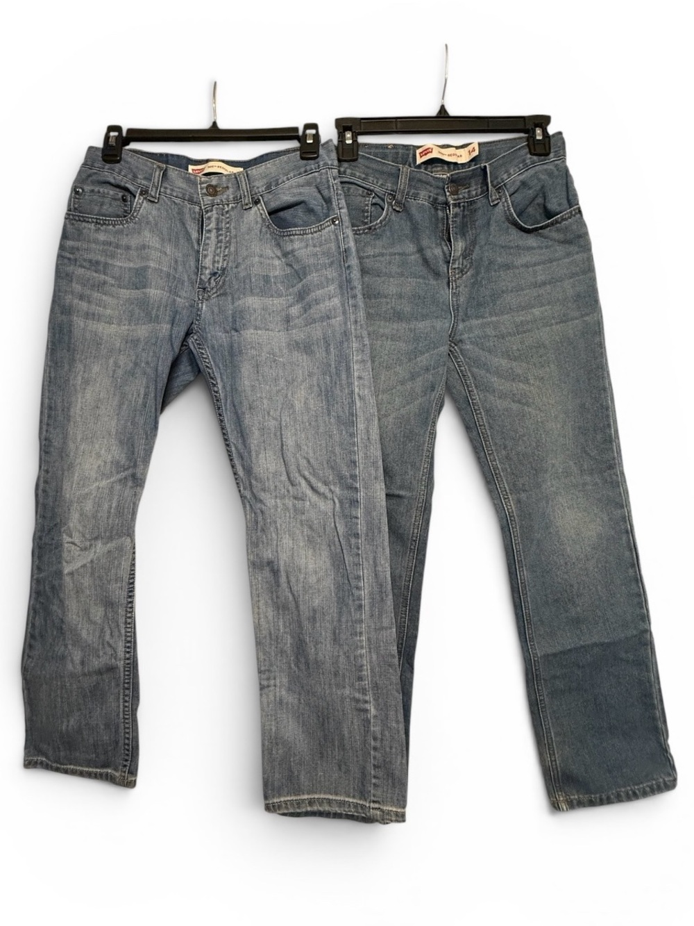 Levi’s 505 Boys Jeans Lot Size 14 | 27x27 & 29x29 Straight Leg - Picture 2 of 6